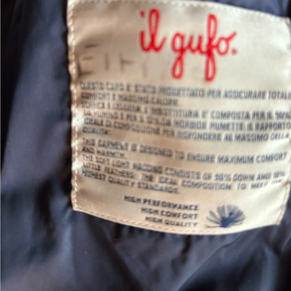 Il Gufo down coat with fur trim - Picture 2 of 7